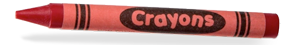 Red crayon for Toddler daycare in Island Park NY with engaging early childhood activities